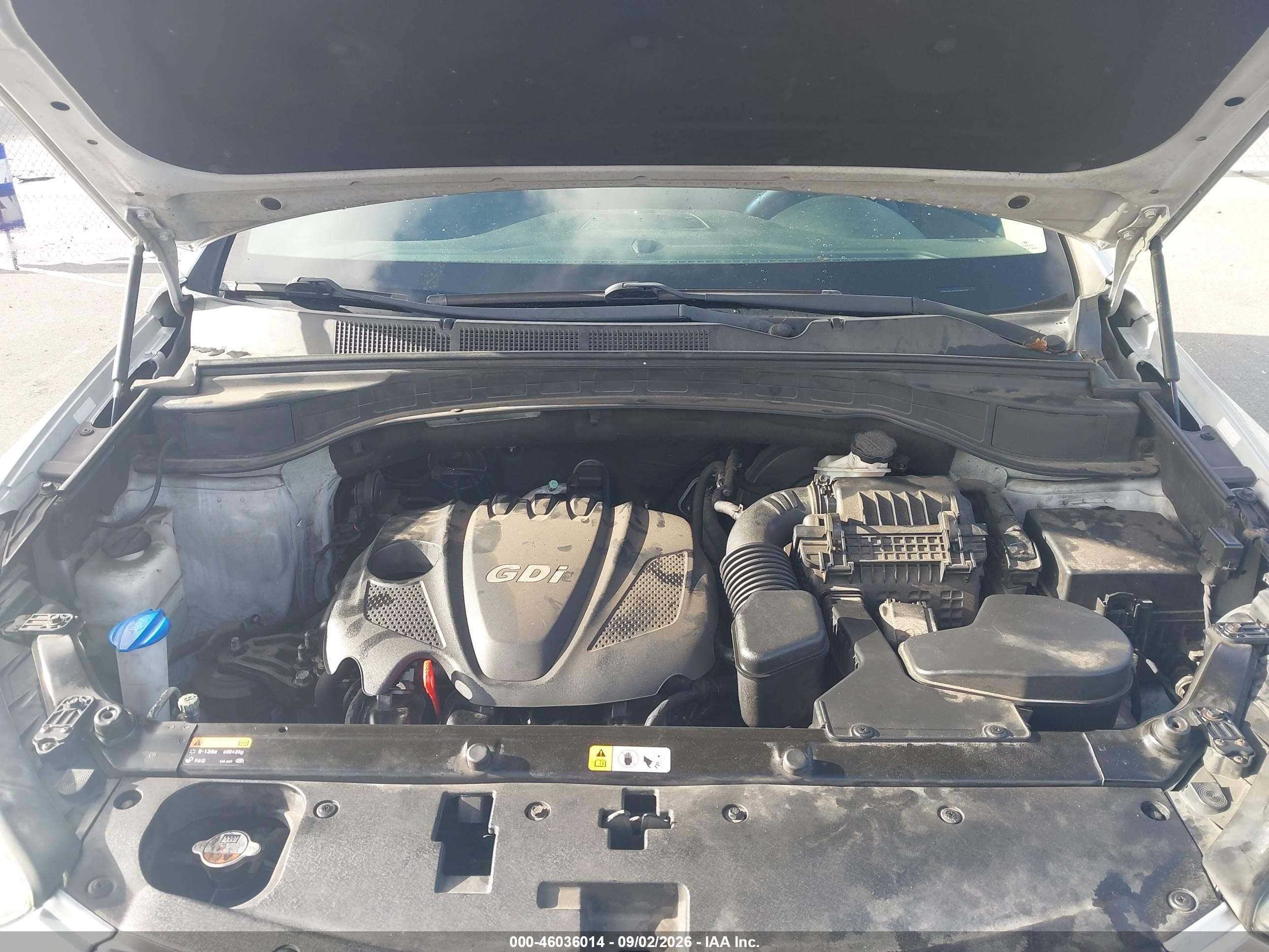 2015 Hyundai Santa Fe Sport 2.4l Серебряный vin: 5XYZU3LB1FG289273