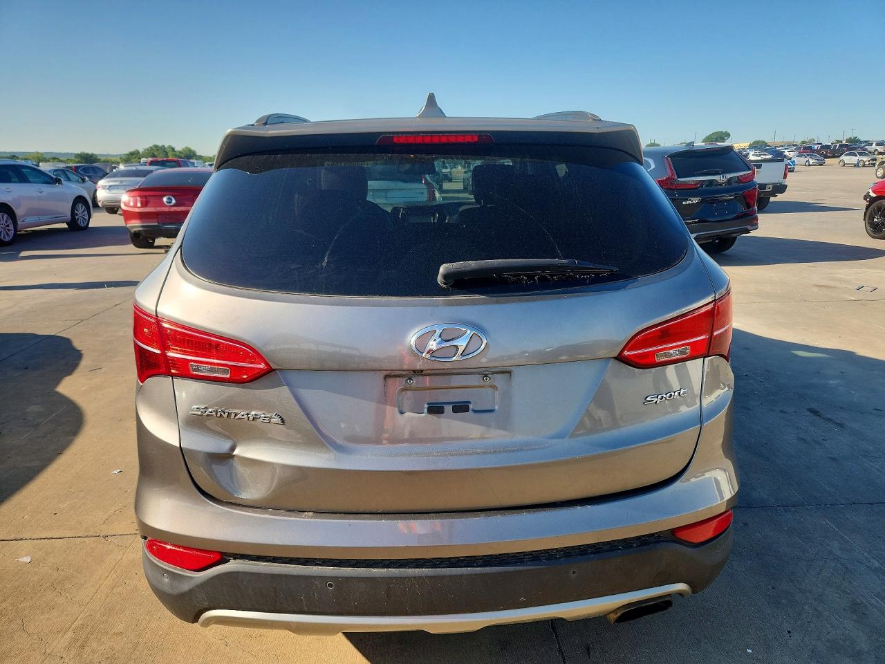 2015 Hyundai Santa Fe Sport 2.4l Gray vin: 5XYZU3LB1FG298183