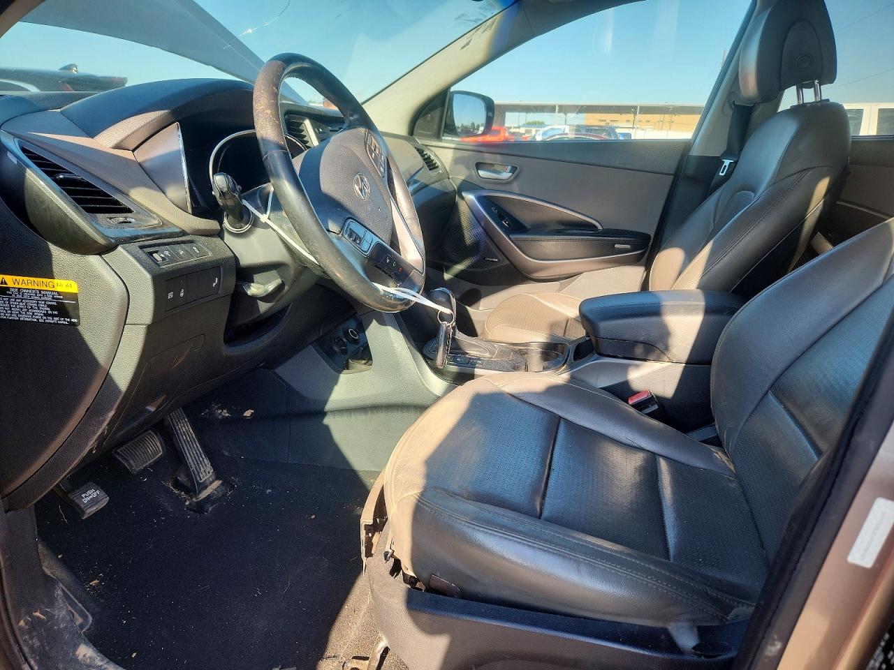 2015 Hyundai Santa Fe Sport 2.4l Gray vin: 5XYZU3LB1FG298183