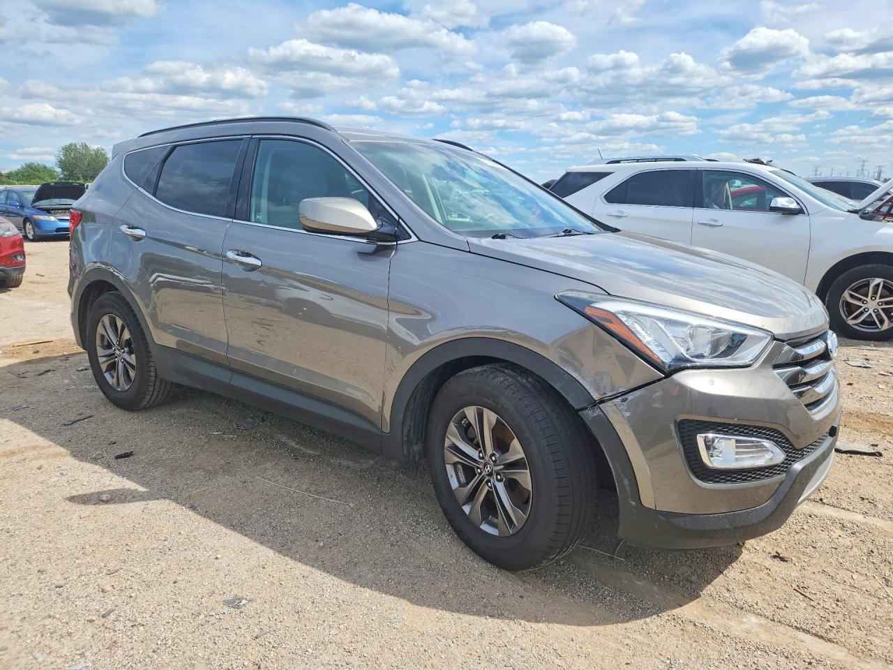 2013 Hyundai Santa Fe Sport 2.4l Серый vin: 5XYZU3LB2DG002309