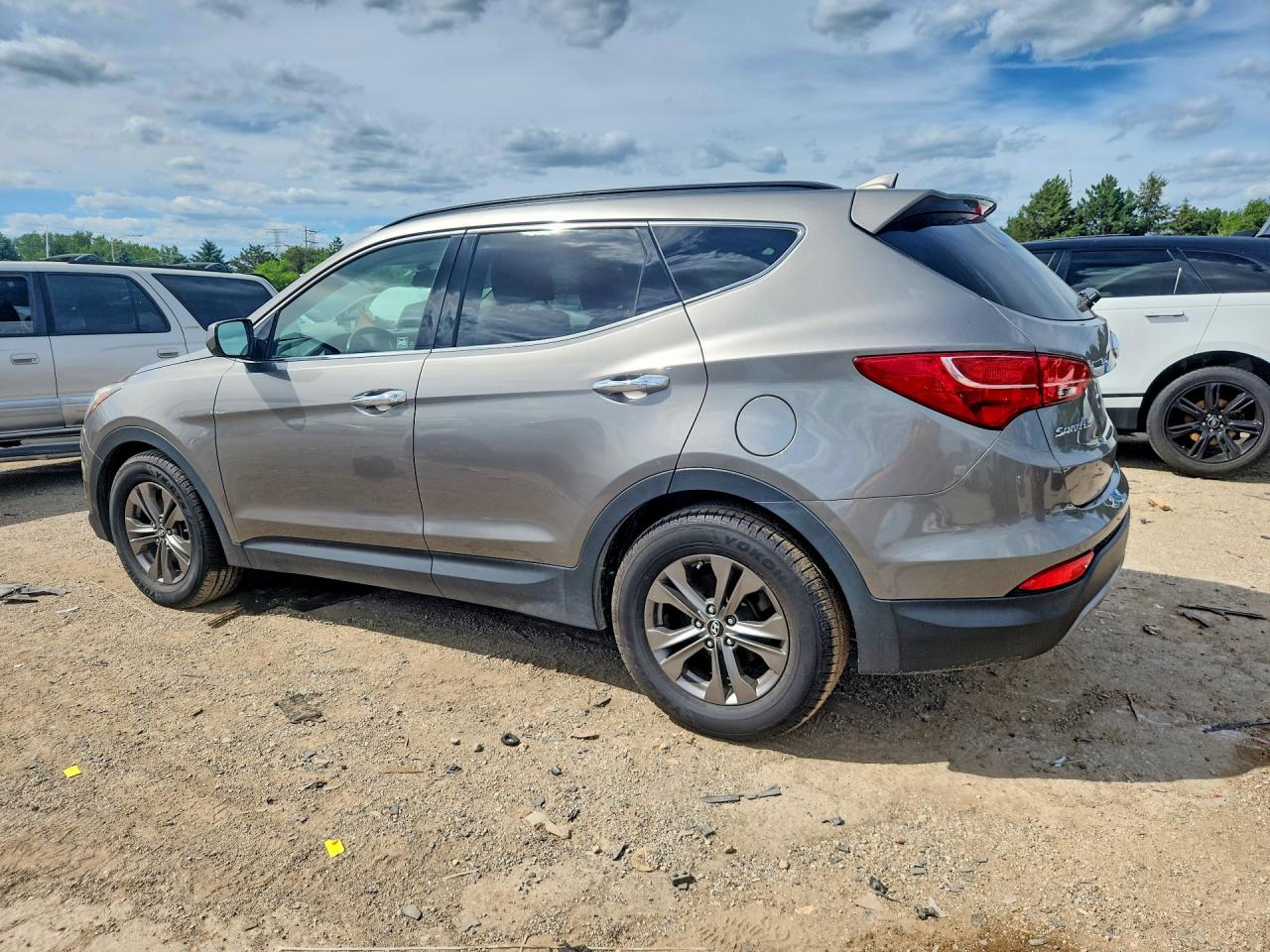 2013 Hyundai Santa Fe Sport 2.4l Серый vin: 5XYZU3LB2DG002309