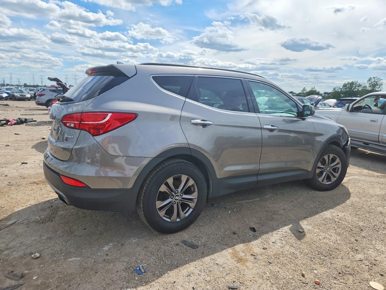 2013 Hyundai Santa Fe Sport 2.4l Серый vin: 5XYZU3LB2DG002309