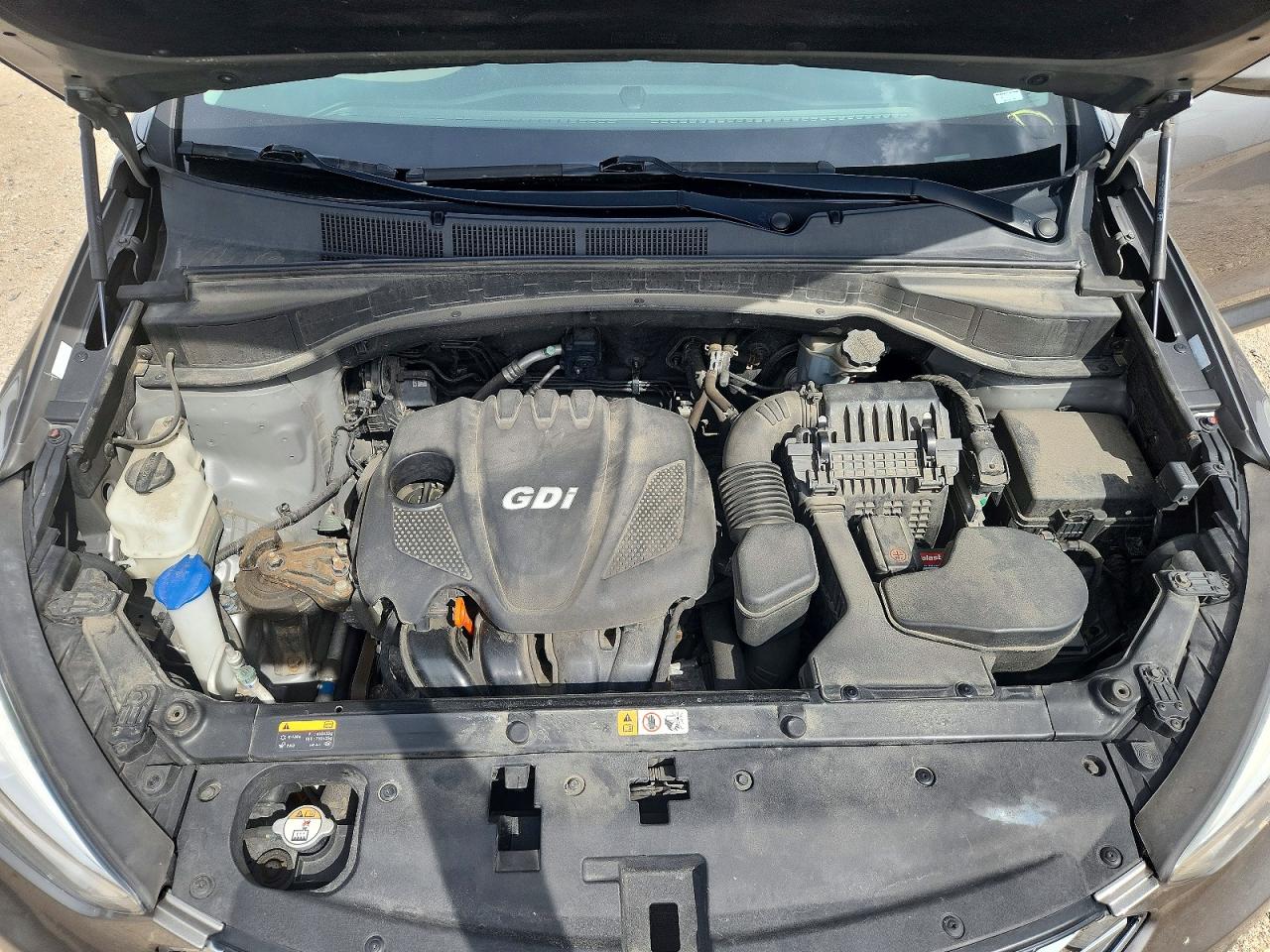 2013 Hyundai Santa Fe Sport 2.4l Серый vin: 5XYZU3LB2DG002309