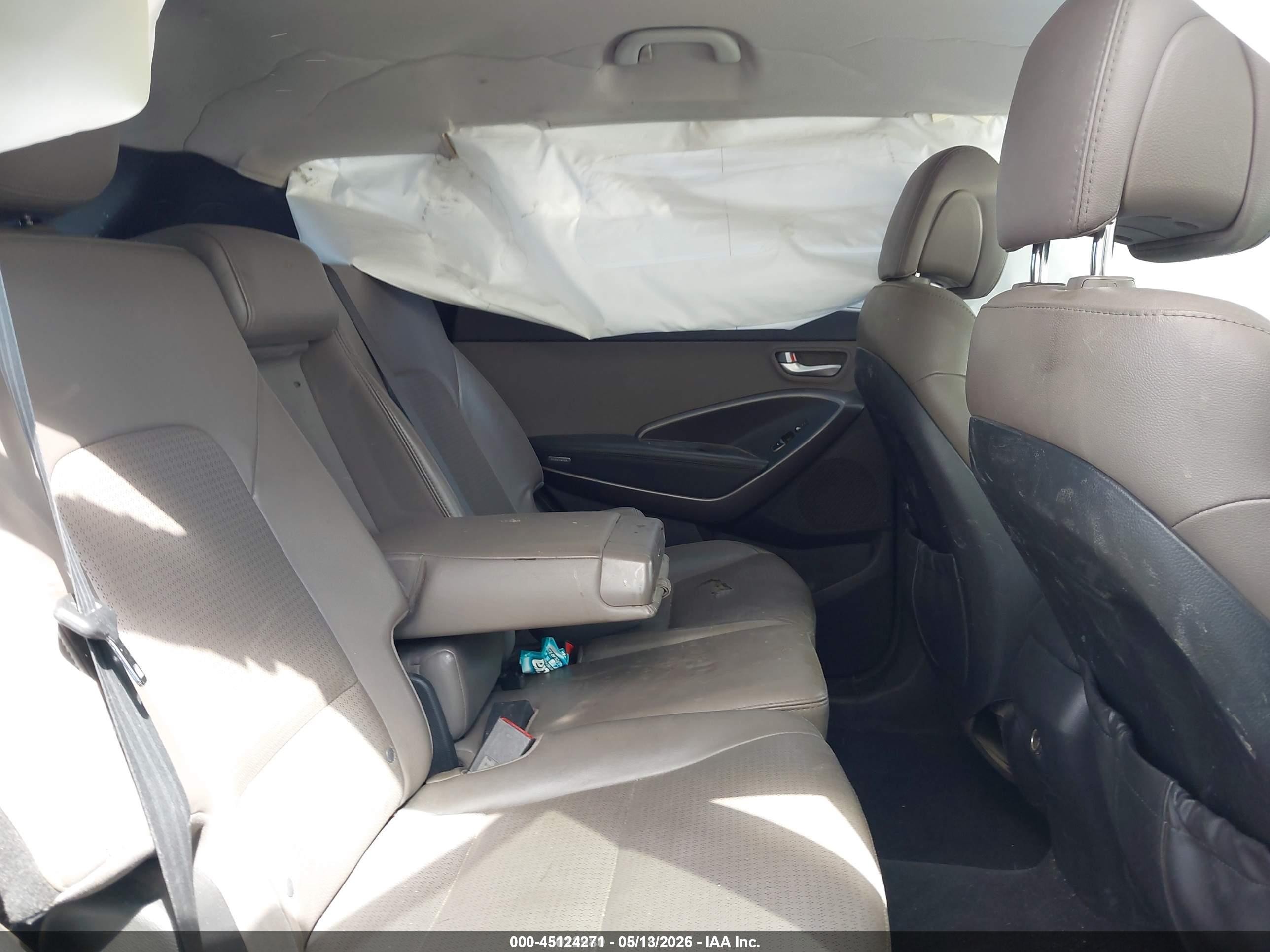 2013 Hyundai Santa Fe Sport Gray vin: 5XYZU3LB2DG005212