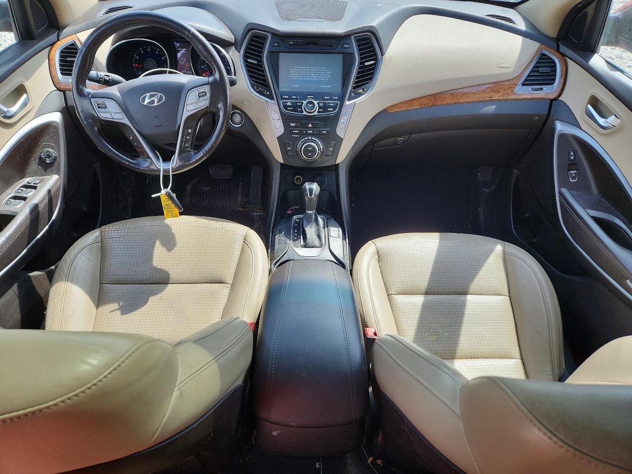 2013 Hyundai Santa Fe Sport 2.4l Orange vin: 5XYZU3LB2DG021278