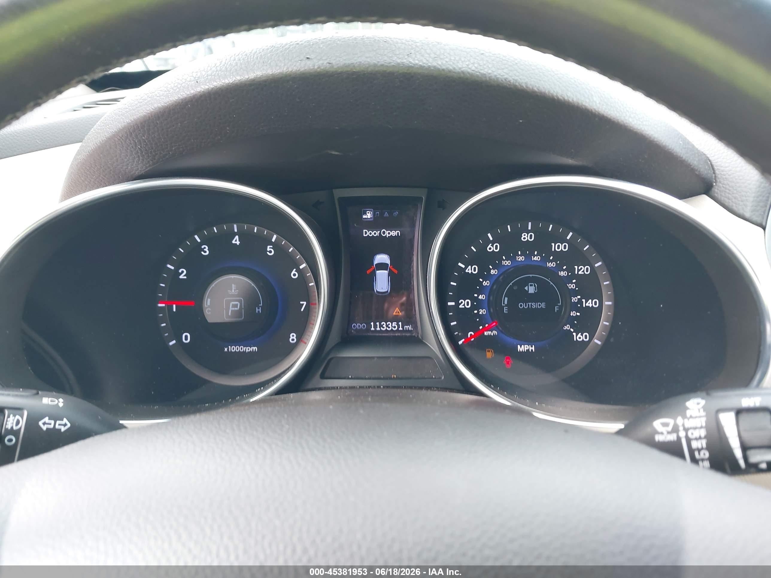 2013 Hyundai Santa Fe Sport Белый vin: 5XYZU3LB2DG029087