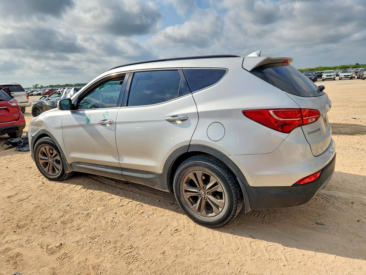 2013 Hyundai Santa Fe Sport 2.4l Серый vin: 5XYZU3LB2DG037786