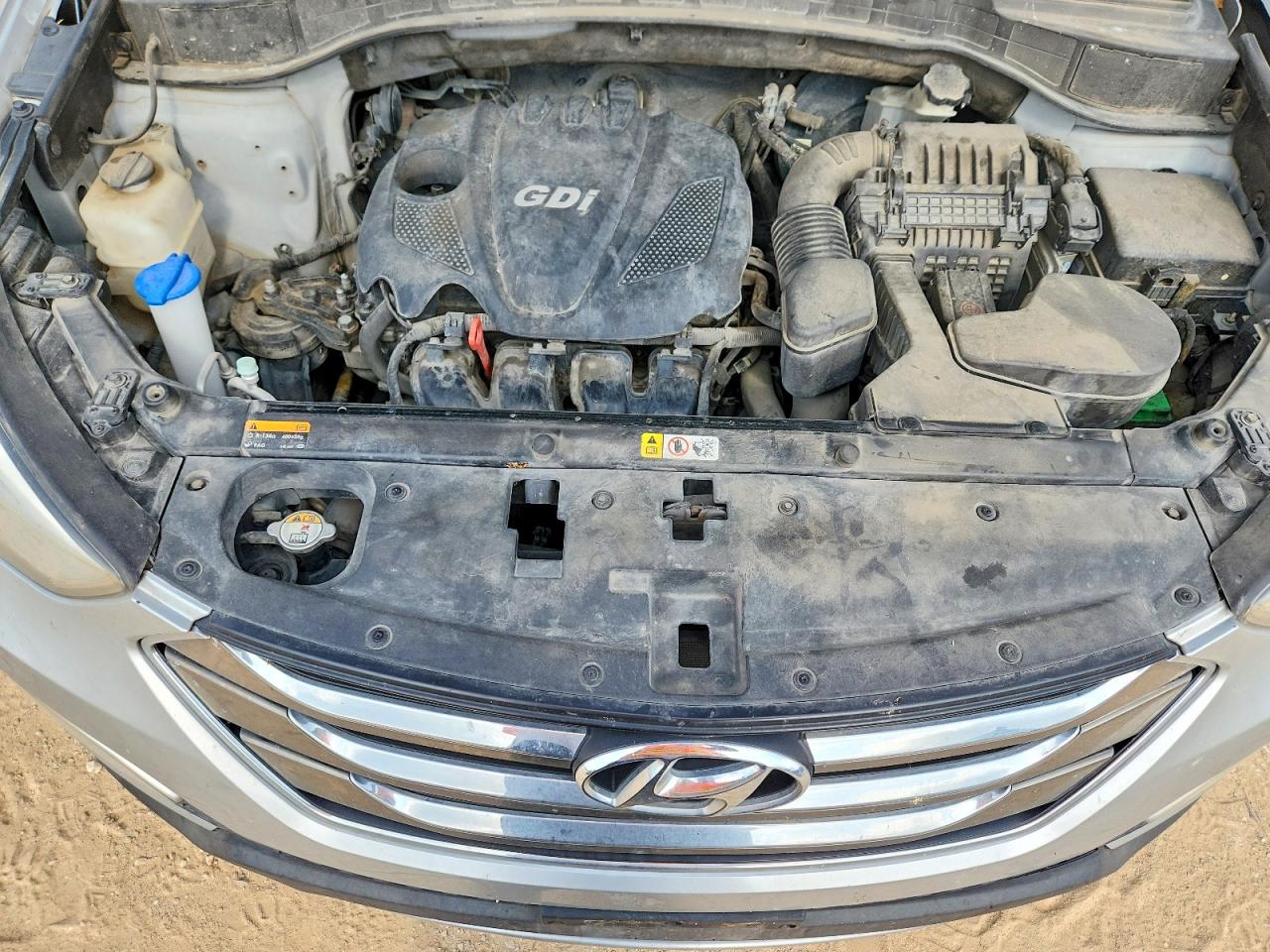 2013 Hyundai Santa Fe Sport 2.4l Серый vin: 5XYZU3LB2DG037786