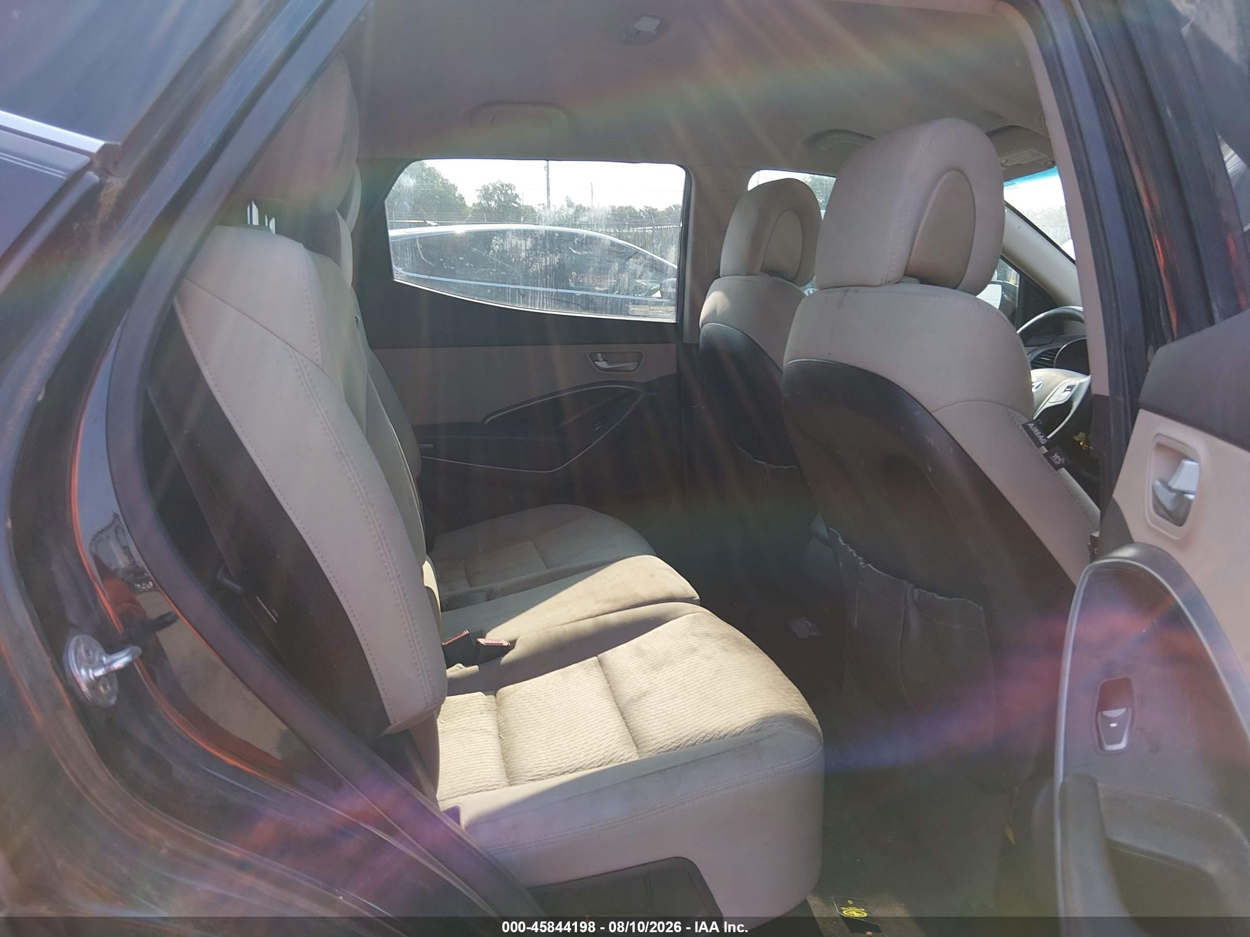 2013 Hyundai Santa Fe Sport Черный vin: 5XYZU3LB2DG038355