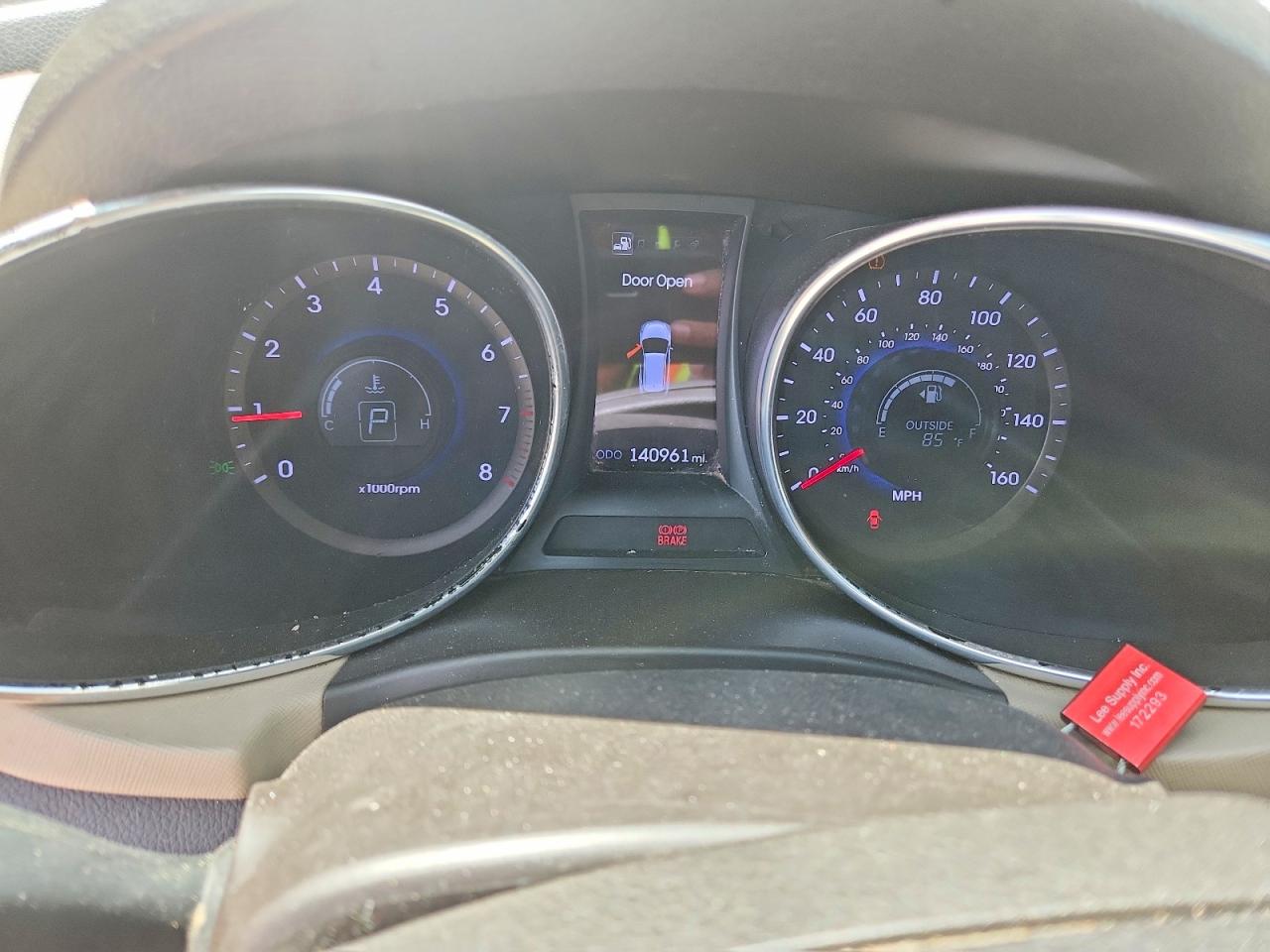 2013 Hyundai Santa Fe Sport 2.4l White vin: 5XYZU3LB2DG040011