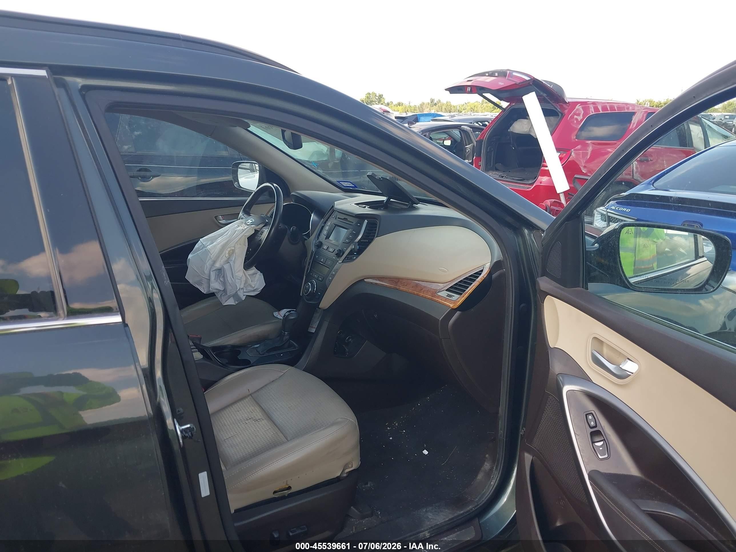 2013 Hyundai Santa Fe Sport Серый vin: 5XYZU3LB2DG052515