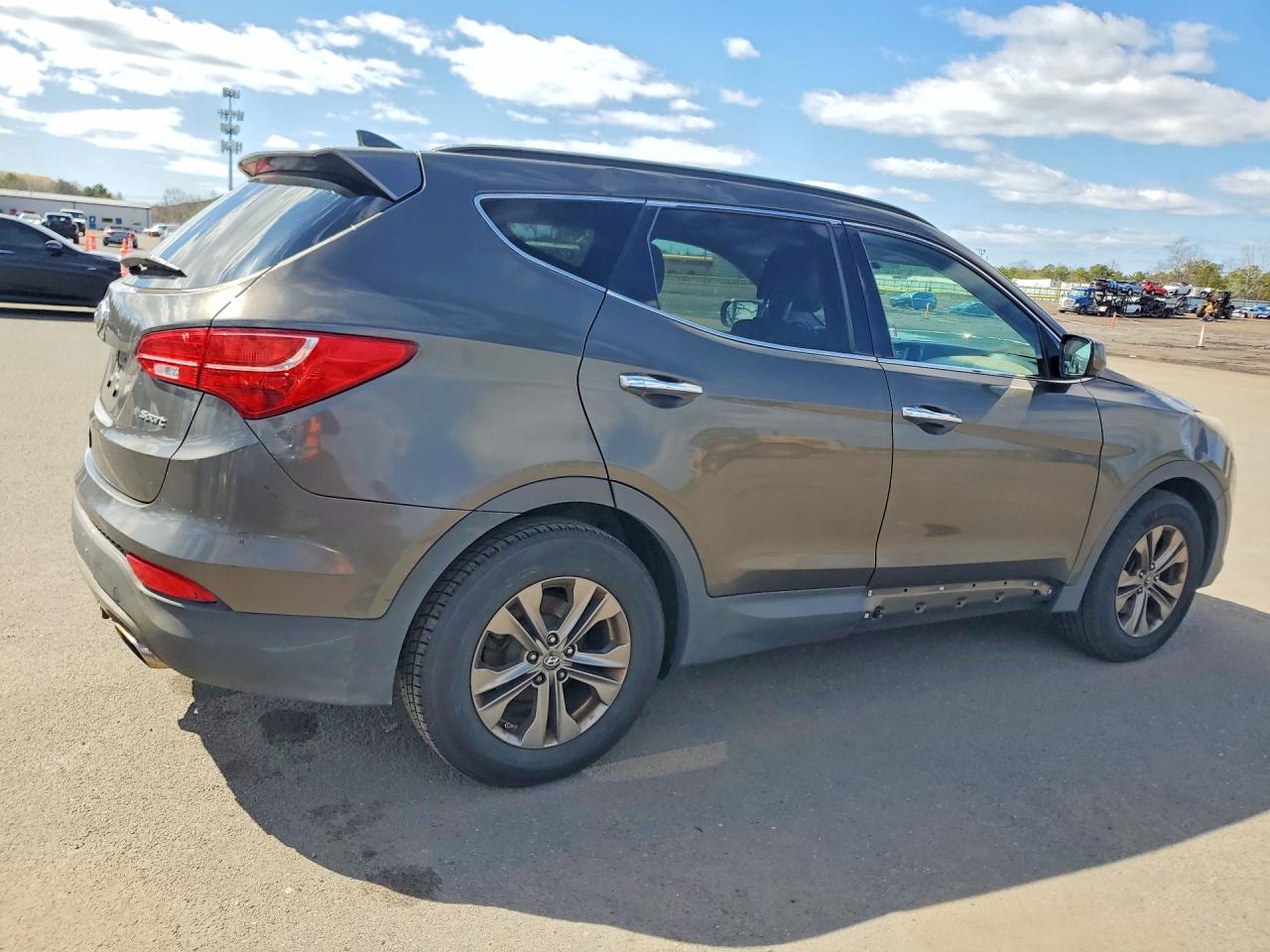 2013 Hyundai Santa Fe Sport 2.4l Gray vin: 5XYZU3LB2DG053664
