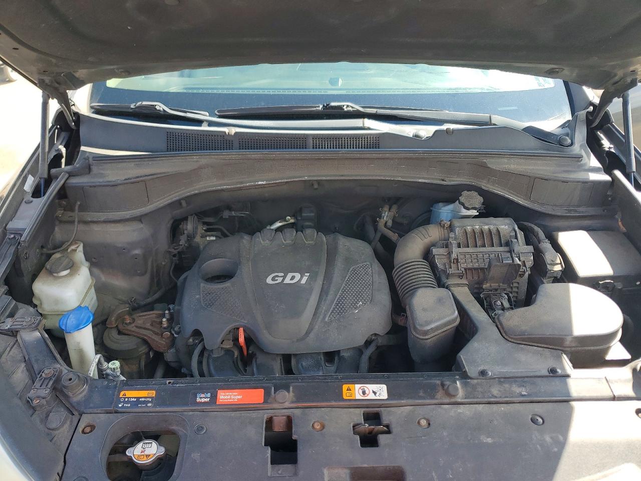 2013 Hyundai Santa Fe Sport 2.4l Gray vin: 5XYZU3LB2DG053664