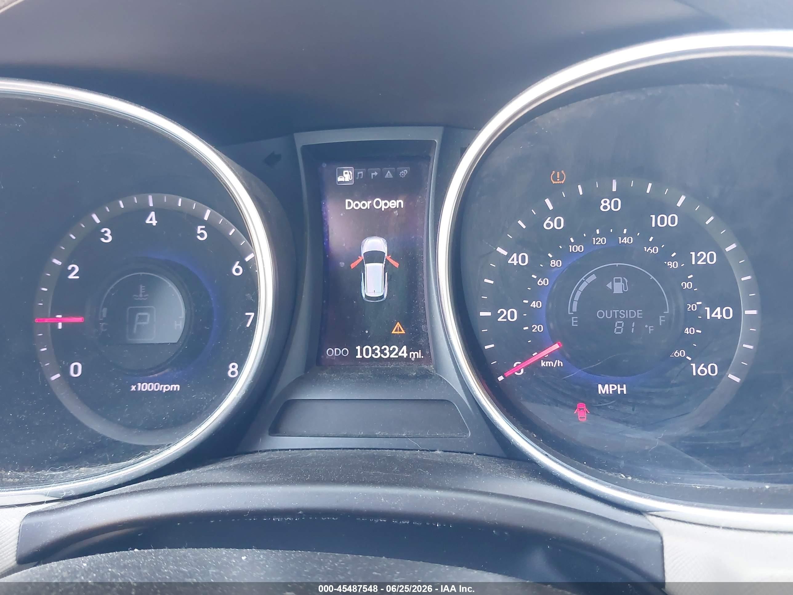 2013 Hyundai Santa Fe Sport Red vin: 5XYZU3LB2DG116214
