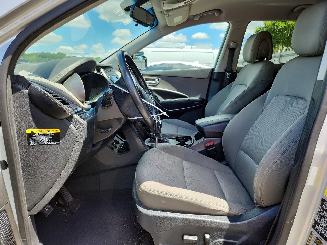 2014 Hyundai Santa Fe Sport 2.4l Silver vin: 5XYZU3LB2EG130728