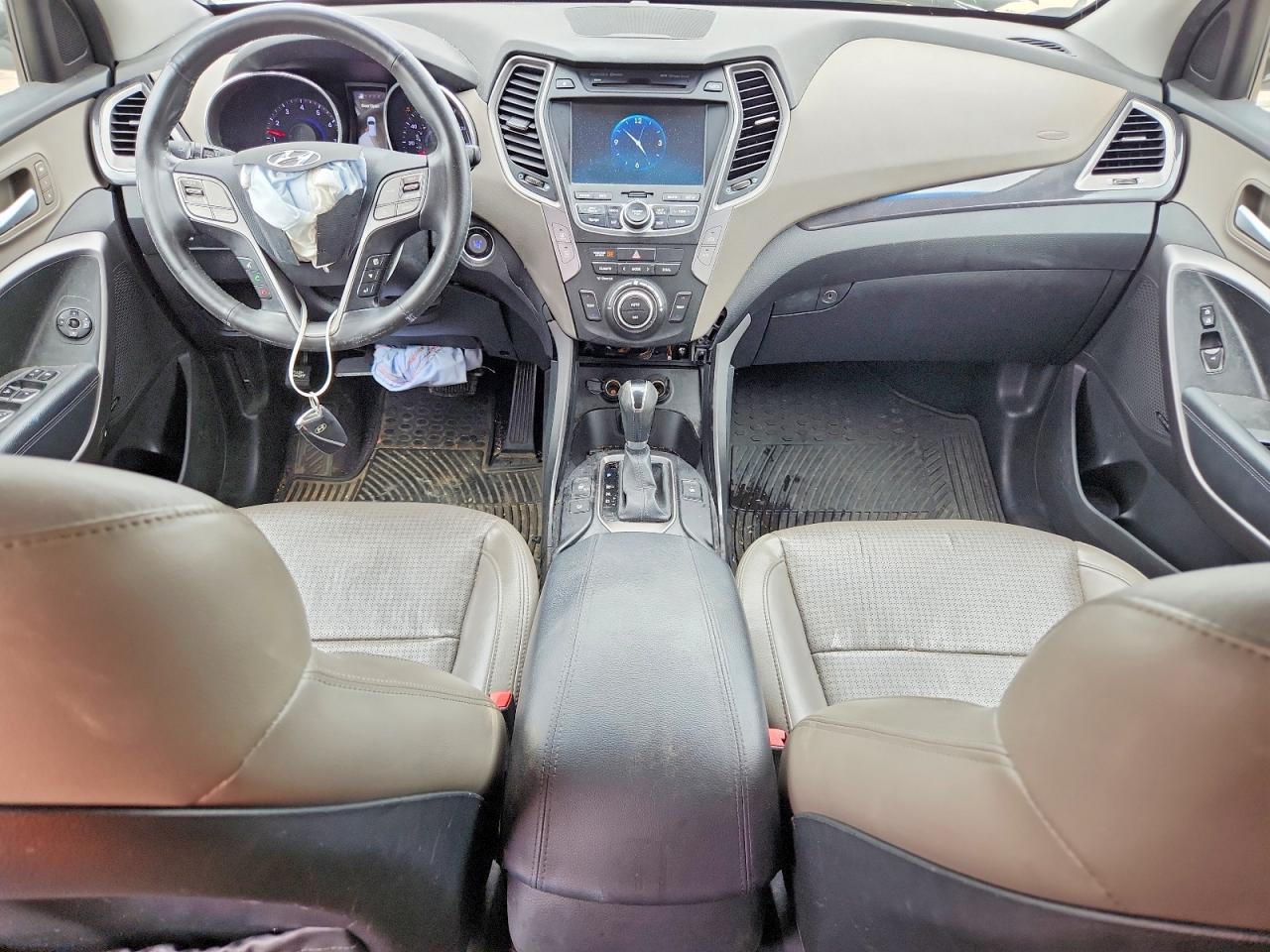2014 Hyundai Santa Fe Sport 2.4l White vin: 5XYZU3LB2EG135394