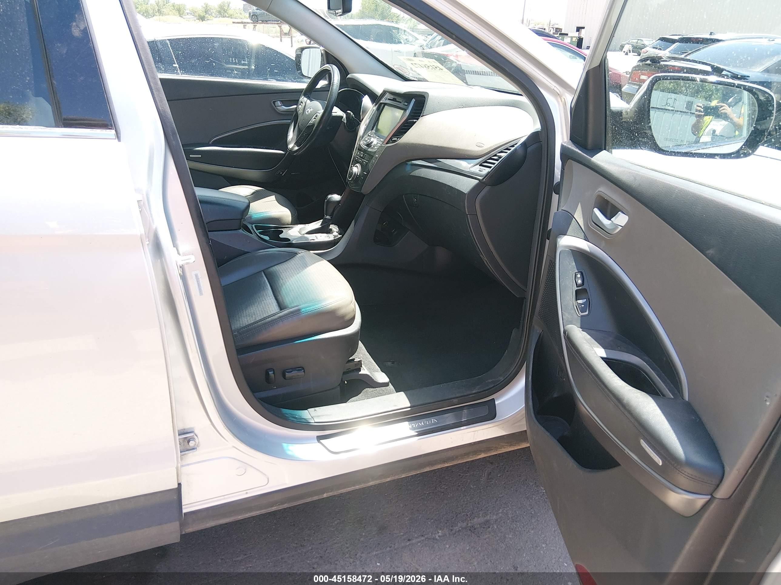2014 Hyundai Santa Fe Sport 2.4l Silver vin: 5XYZU3LB2EG191917