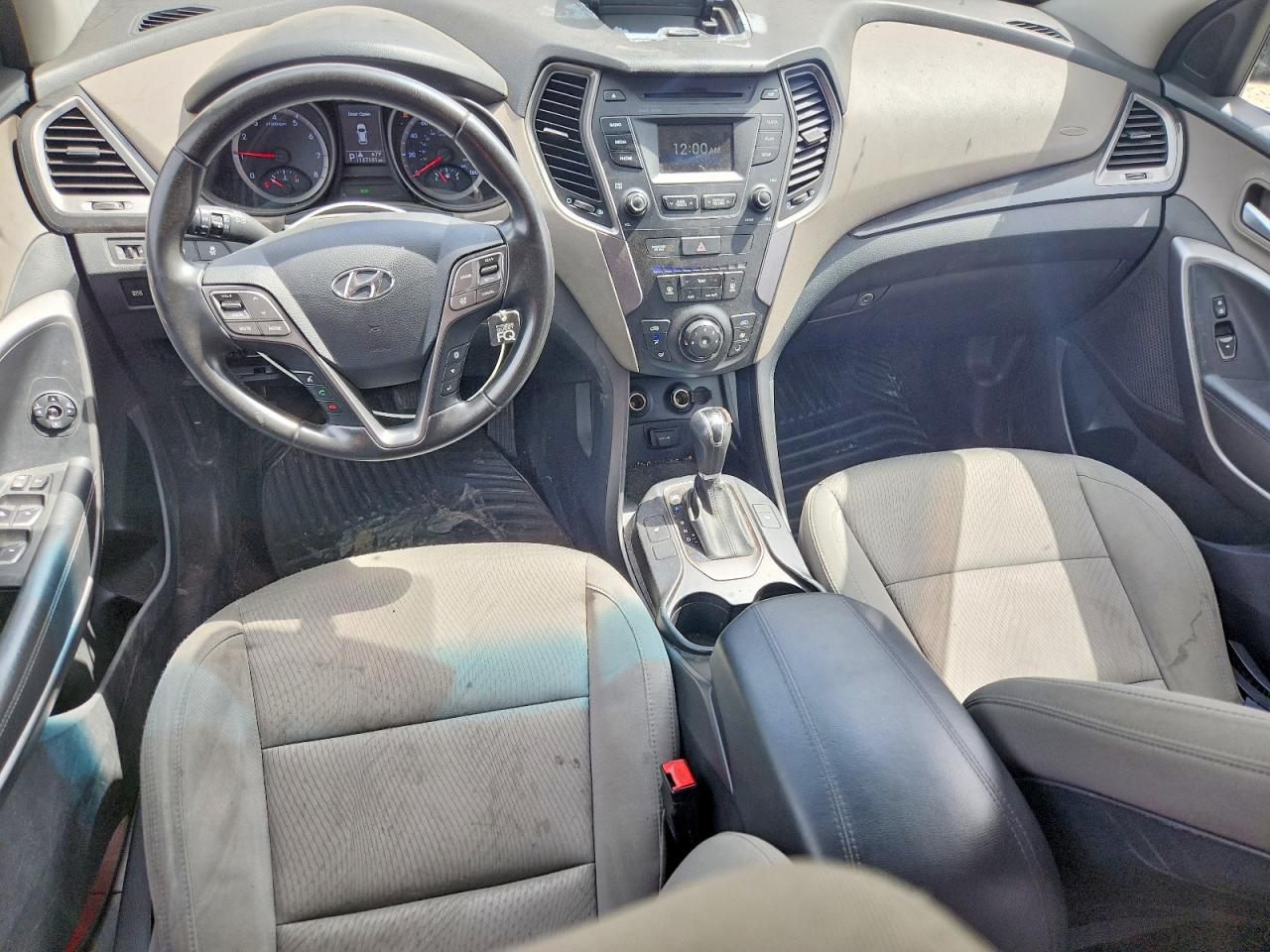 2014 Hyundai Santa Fe Sport 2.4l Gray vin: 5XYZU3LB2EG217352
