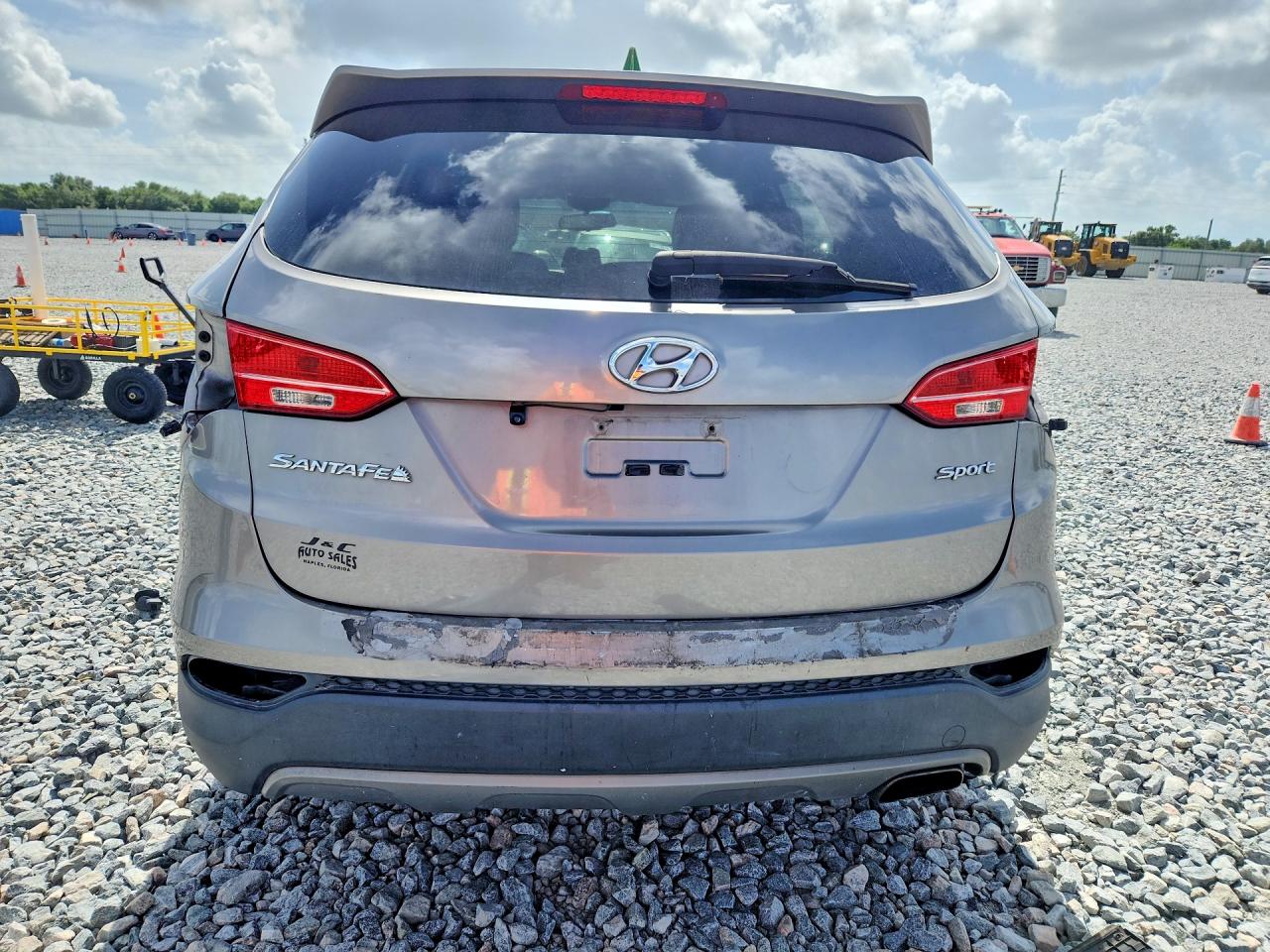 2015 Hyundai Santa Fe Sport 2.4l Gray vin: 5XYZU3LB2FG296944