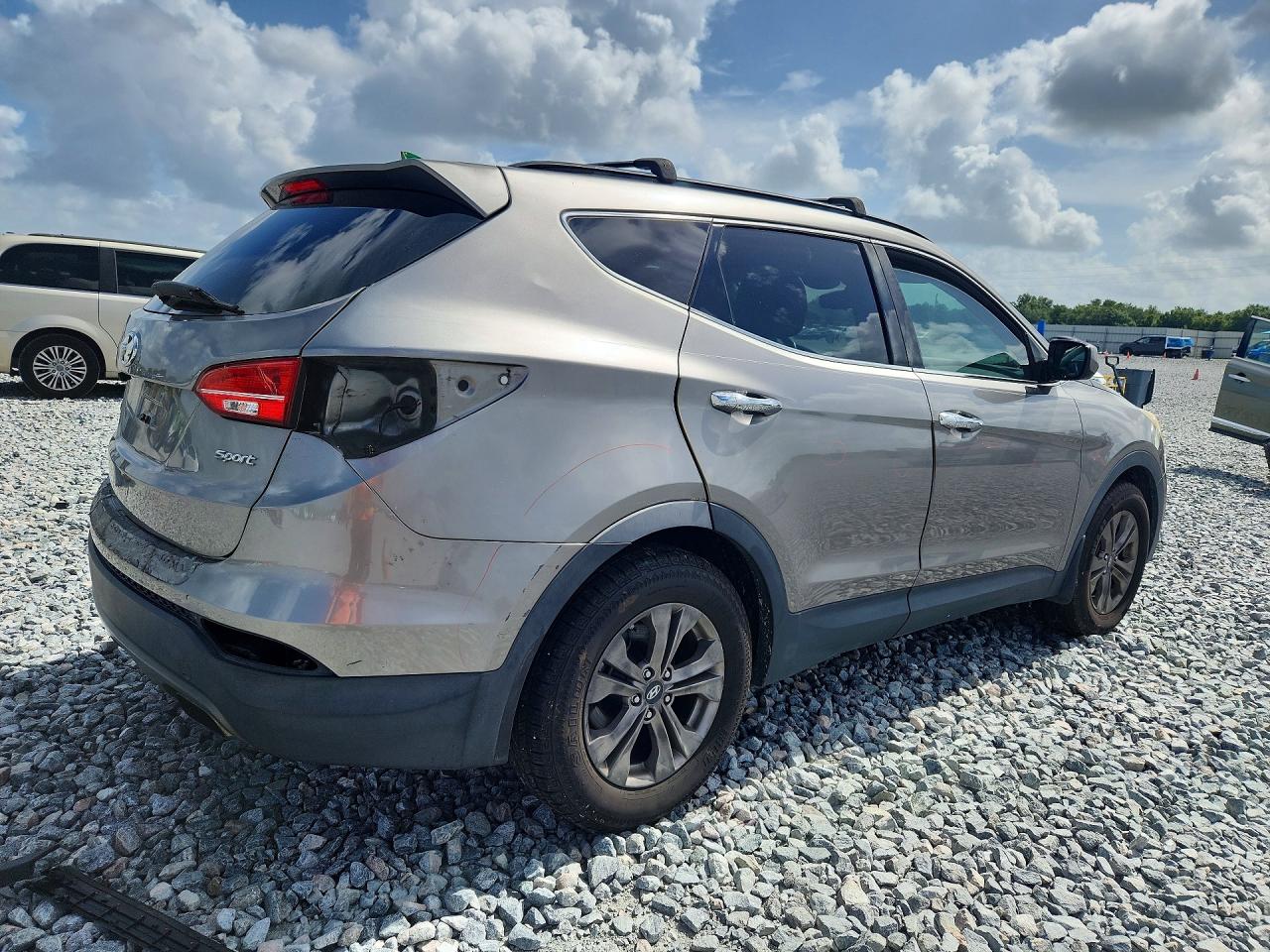 2015 Hyundai Santa Fe Sport 2.4l Gray vin: 5XYZU3LB2FG296944