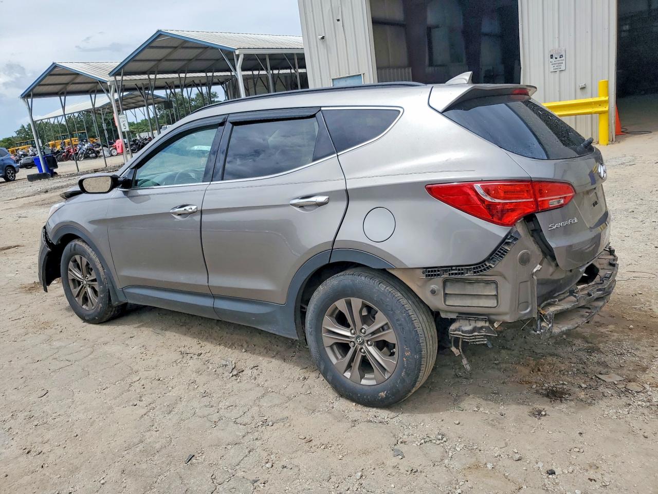2013 Hyundai Santa Fe Sport 2.4l Gray vin: 5XYZU3LB3DG025646