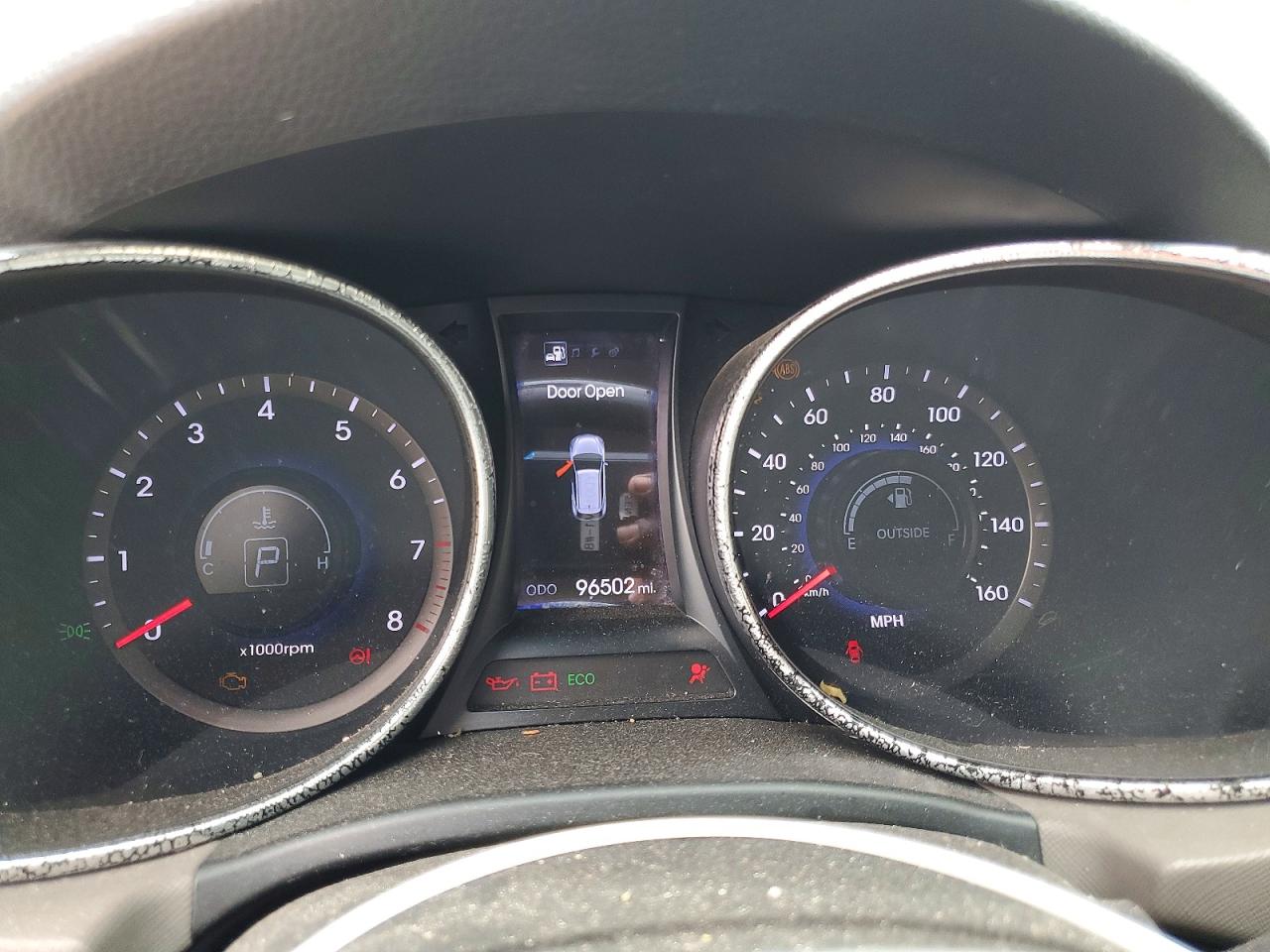 2013 Hyundai Santa Fe Sport 2.4l Gray vin: 5XYZU3LB3DG025646