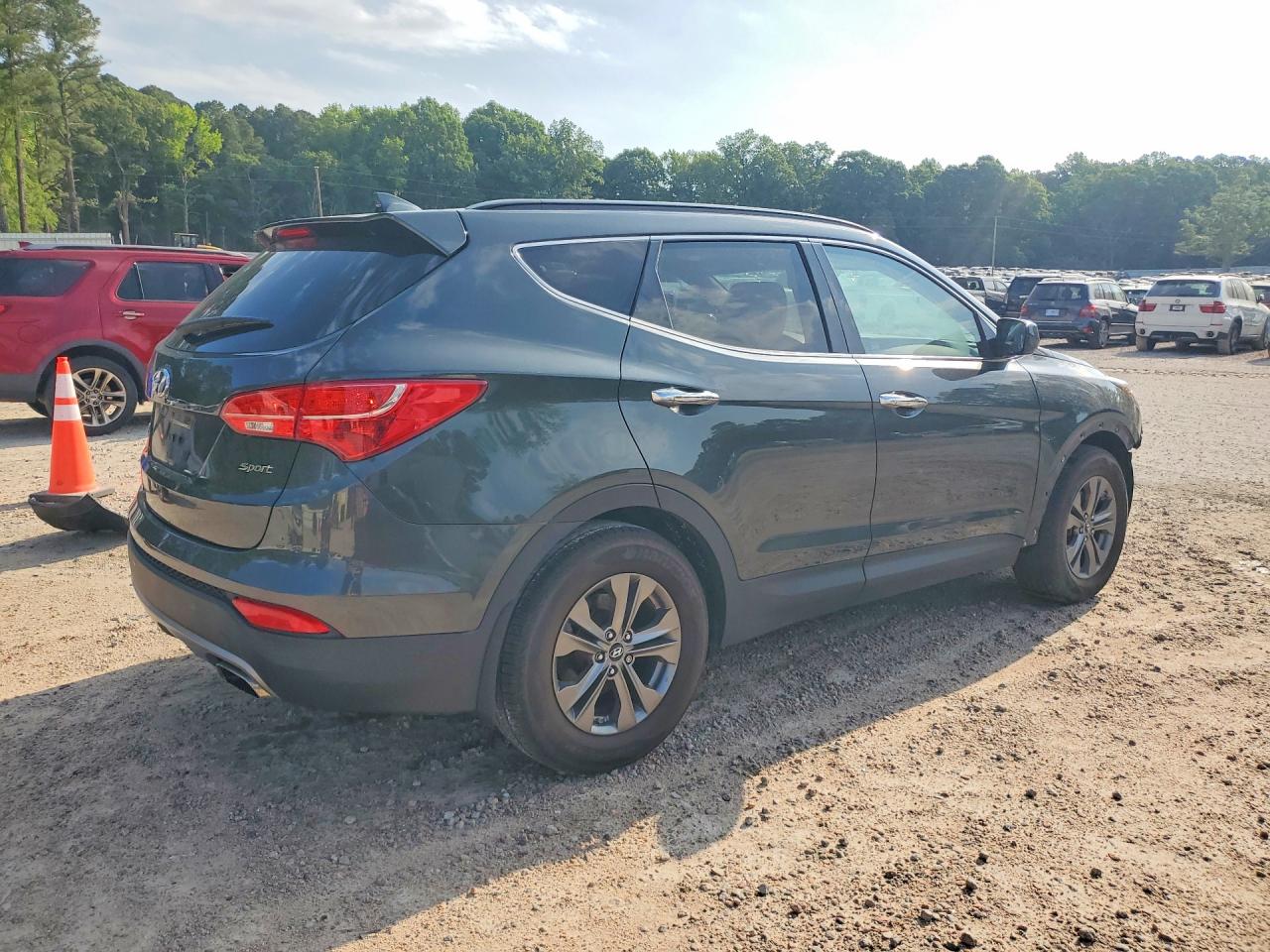 2013 Hyundai Santa Fe Sport 2.4l Black vin: 5XYZU3LB3DG027252