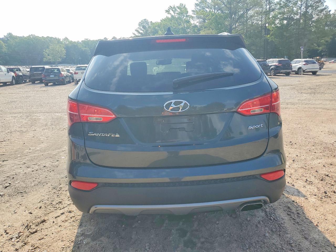 2013 Hyundai Santa Fe Sport 2.4l Black vin: 5XYZU3LB3DG027252
