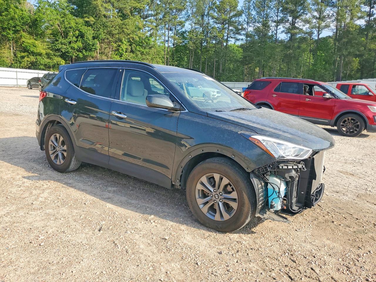 2013 Hyundai Santa Fe Sport 2.4l Black vin: 5XYZU3LB3DG027252