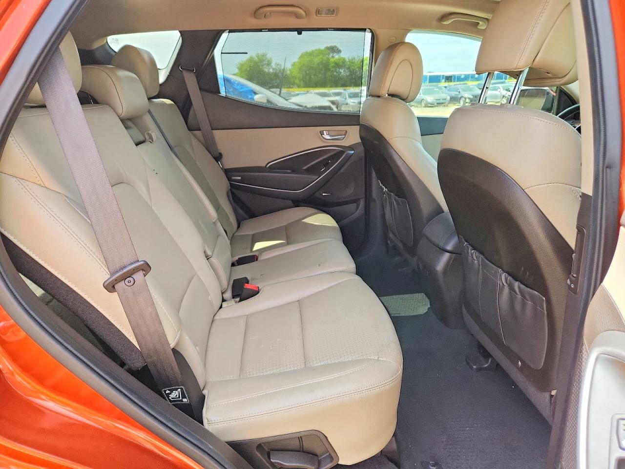 2013 Hyundai Santa Fe Sport 2.4l Оранжевый vin: 5XYZU3LB3DG058887