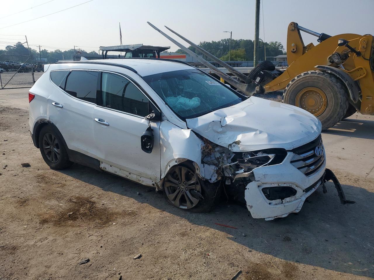 2013 Hyundai Santa Fe Sport 2.4l Белый vin: 5XYZU3LB3DG070053