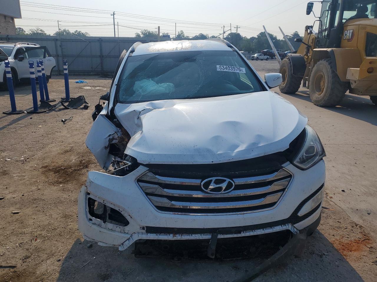 2013 Hyundai Santa Fe Sport 2.4l Белый vin: 5XYZU3LB3DG070053