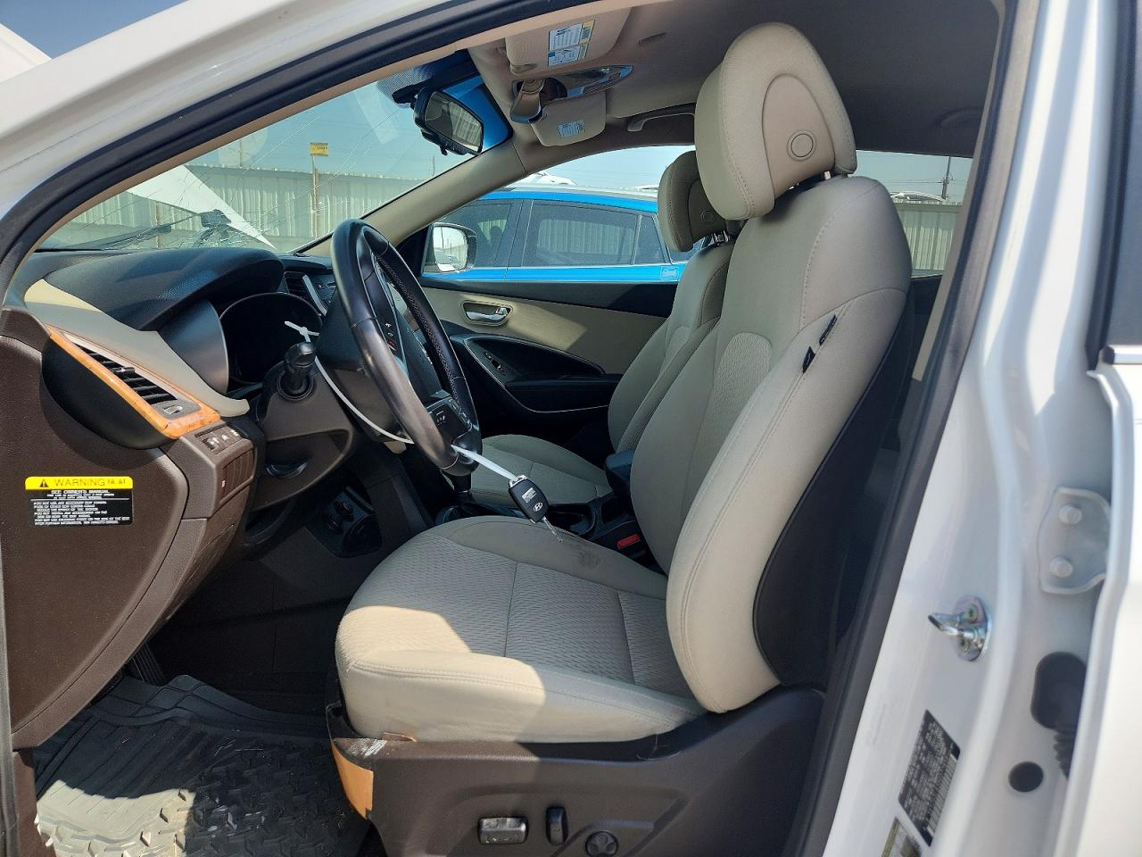 2013 Hyundai Santa Fe Sport 2.4l White vin: 5XYZU3LB3DG077858
