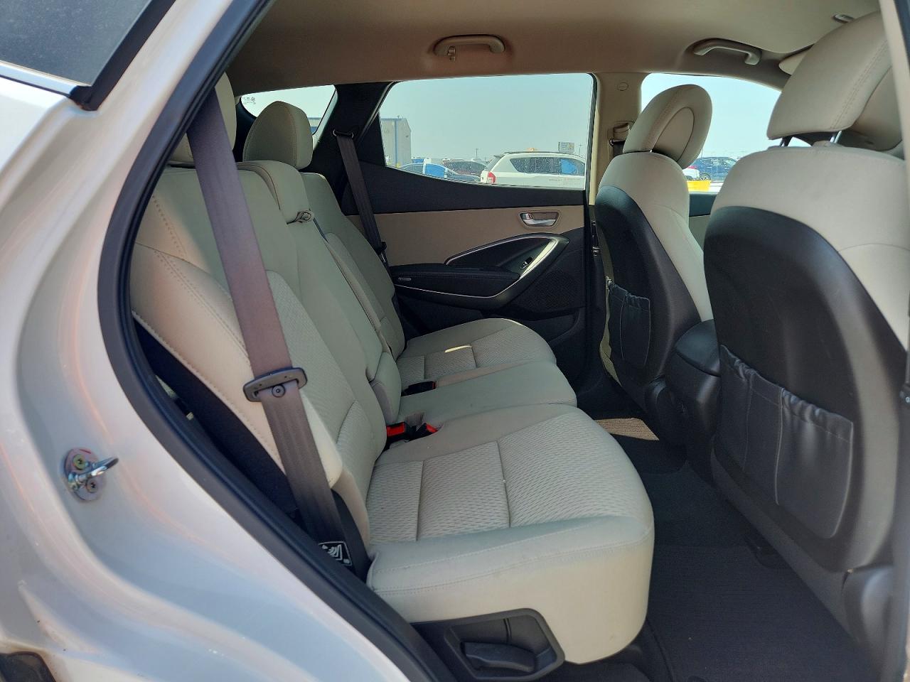 2013 Hyundai Santa Fe Sport 2.4l White vin: 5XYZU3LB3DG077858