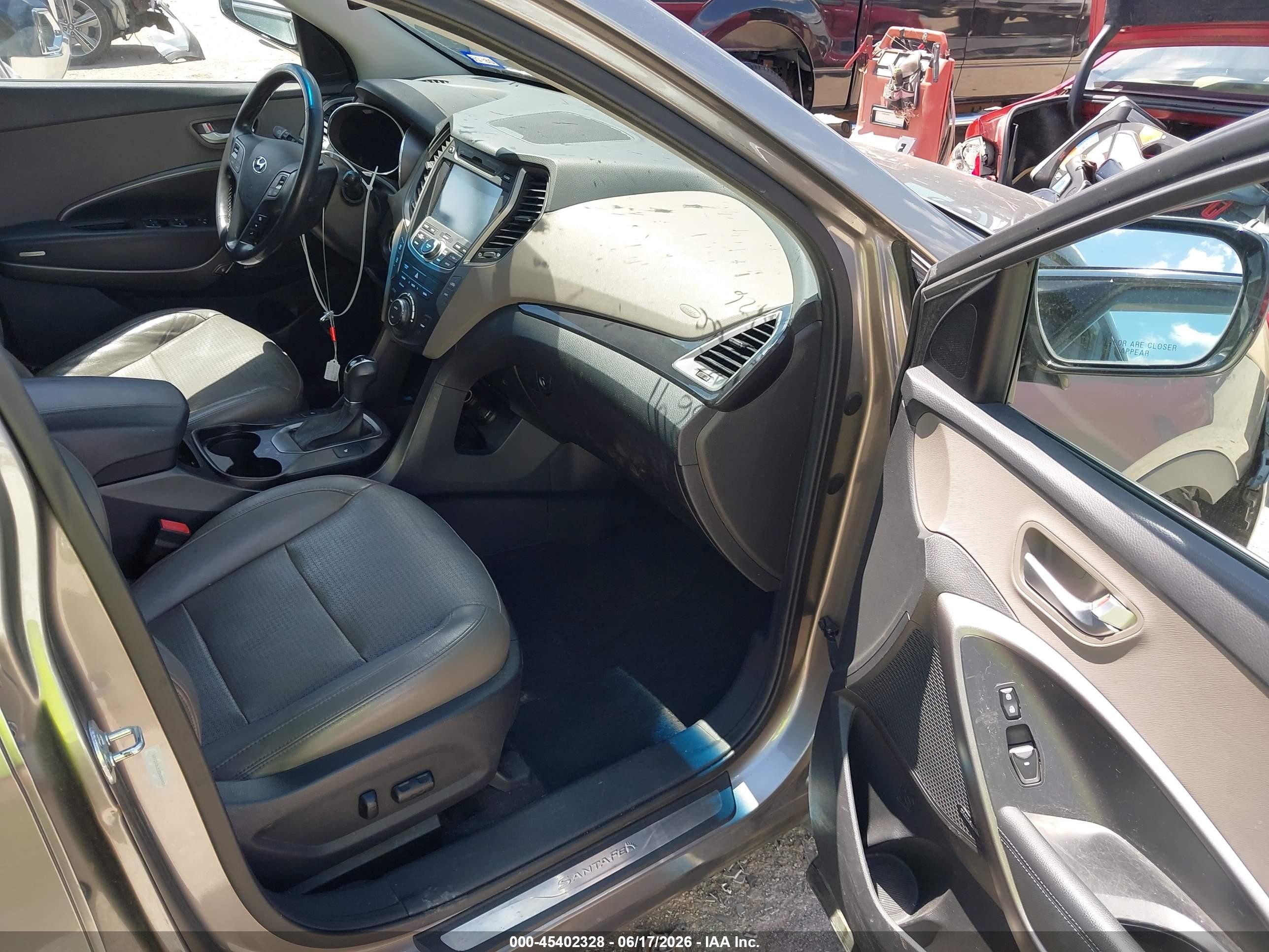 2013 Hyundai Santa Fe Sport Brown vin: 5XYZU3LB3DG084924