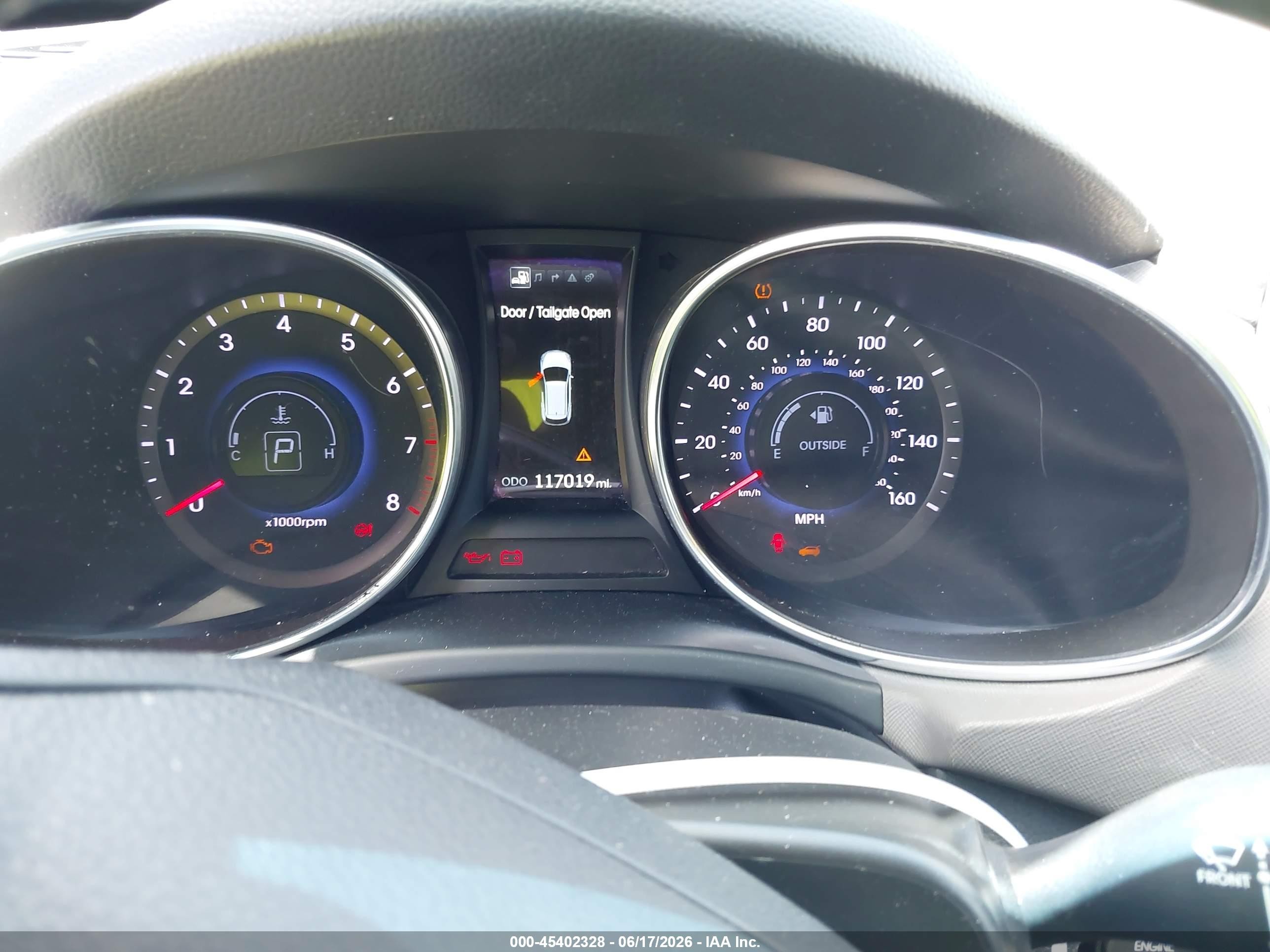 2013 Hyundai Santa Fe Sport Brown vin: 5XYZU3LB3DG084924