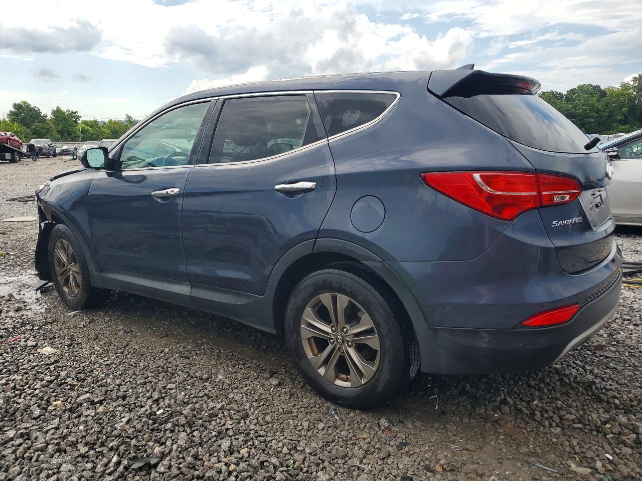 2013 Hyundai Santa Fe Sport 2.4l Blue vin: 5XYZU3LB3DG097687