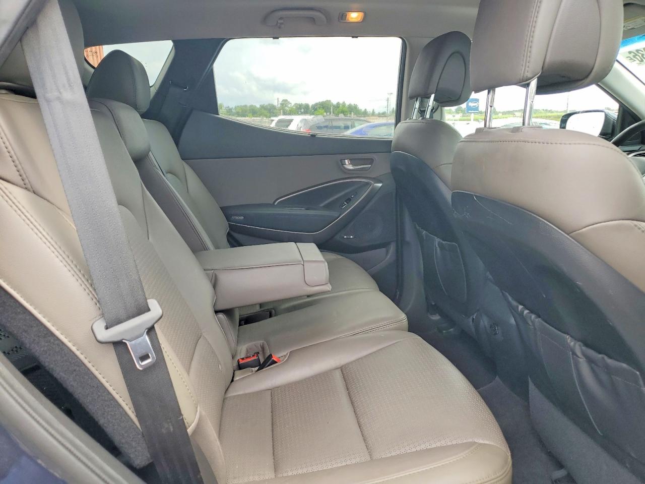 2013 Hyundai Santa Fe Sport 2.4l Blue vin: 5XYZU3LB3DG097687