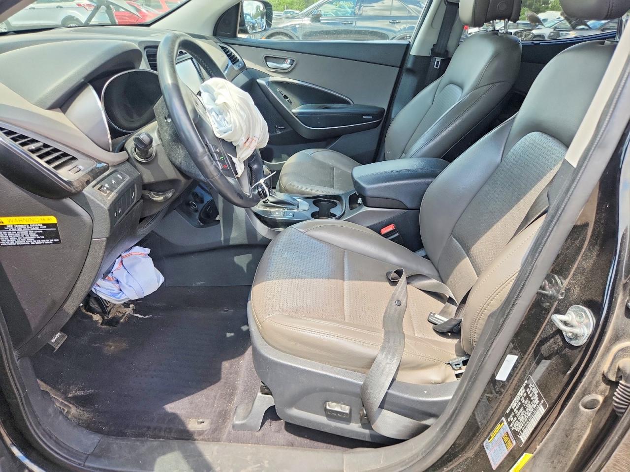 2014 Hyundai Santa Fe Sport 2.4l Black vin: 5XYZU3LB3EG136103