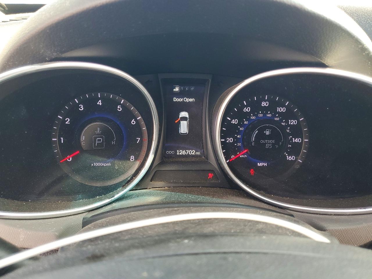 2014 Hyundai Santa Fe Sport 2.4l Серебряный vin: 5XYZU3LB3EG140040