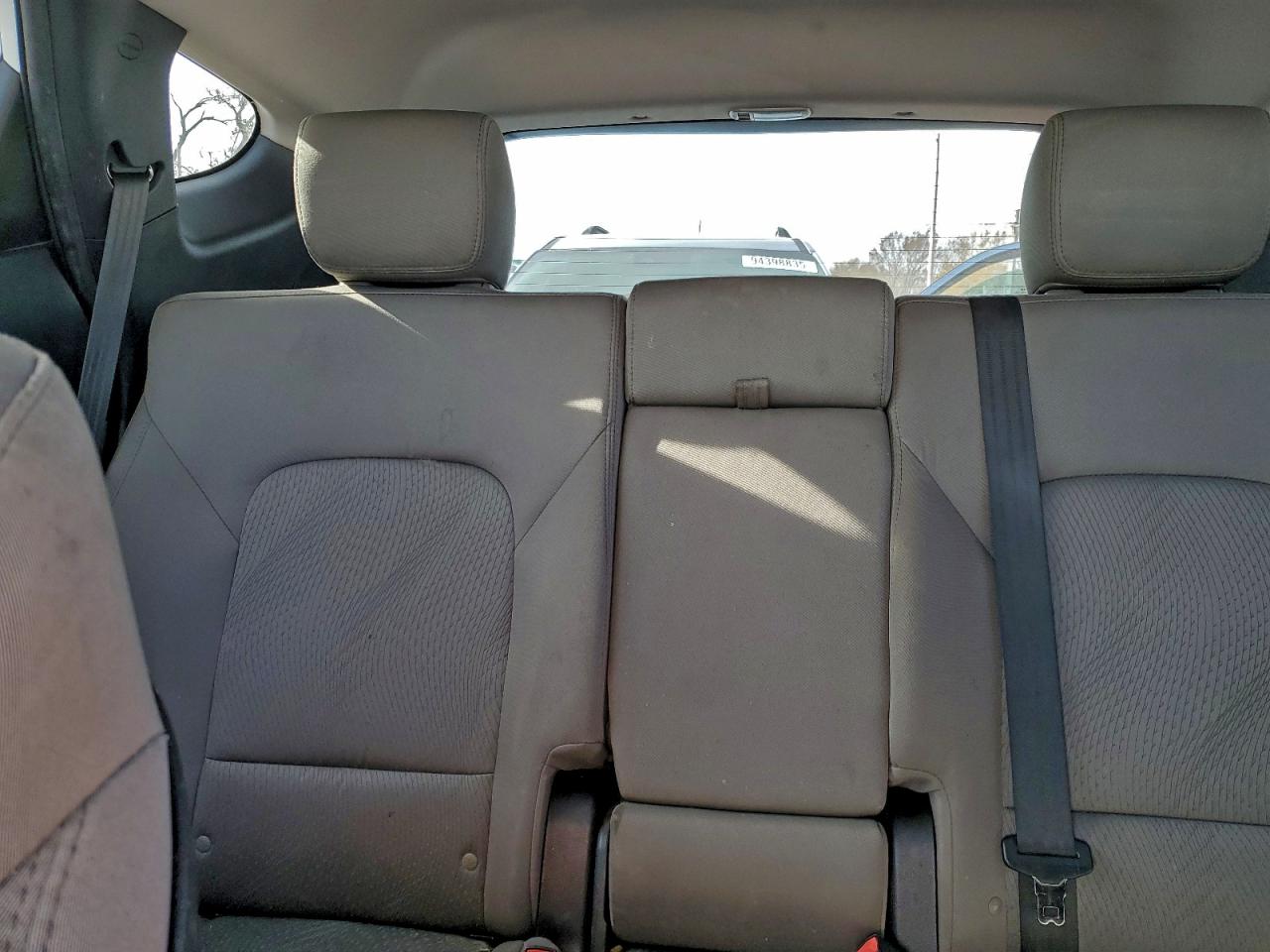 2014 Hyundai Santa Fe Sport 2.4l White vin: 5XYZU3LB3EG167657