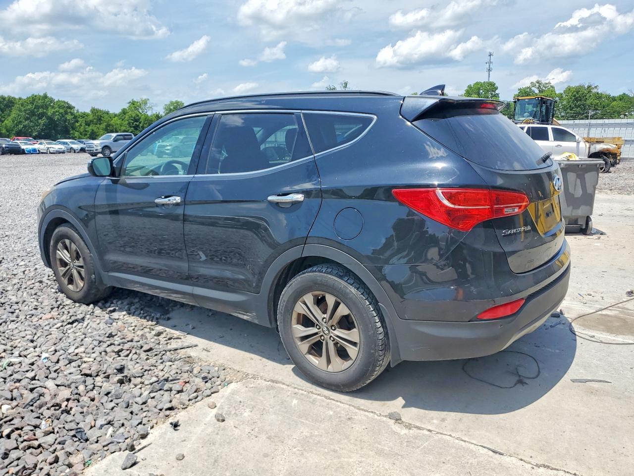 2014 Hyundai Santa Fe Sport 2.4l Black vin: 5XYZU3LB3EG172714