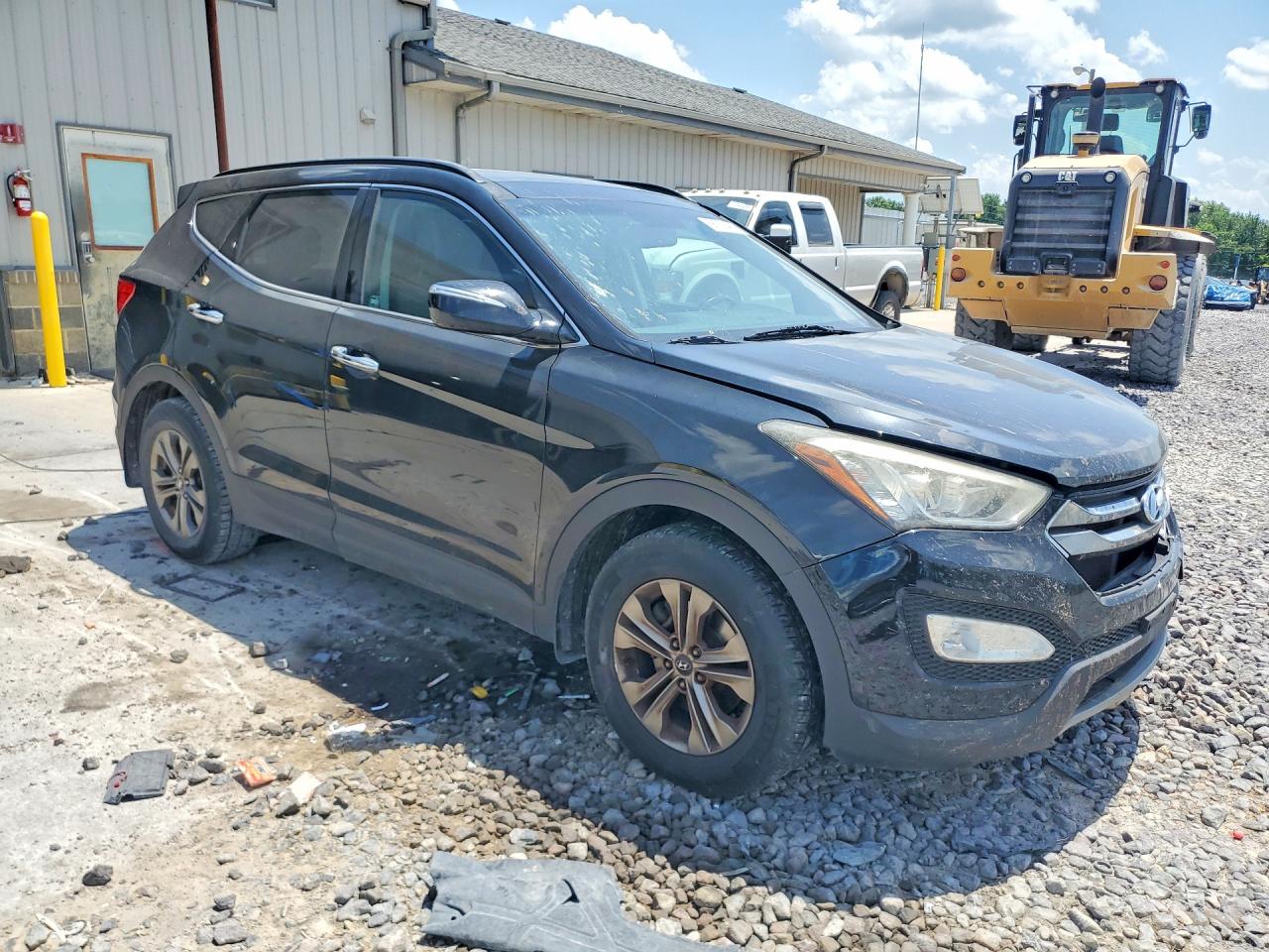 2014 Hyundai Santa Fe Sport 2.4l Black vin: 5XYZU3LB3EG172714