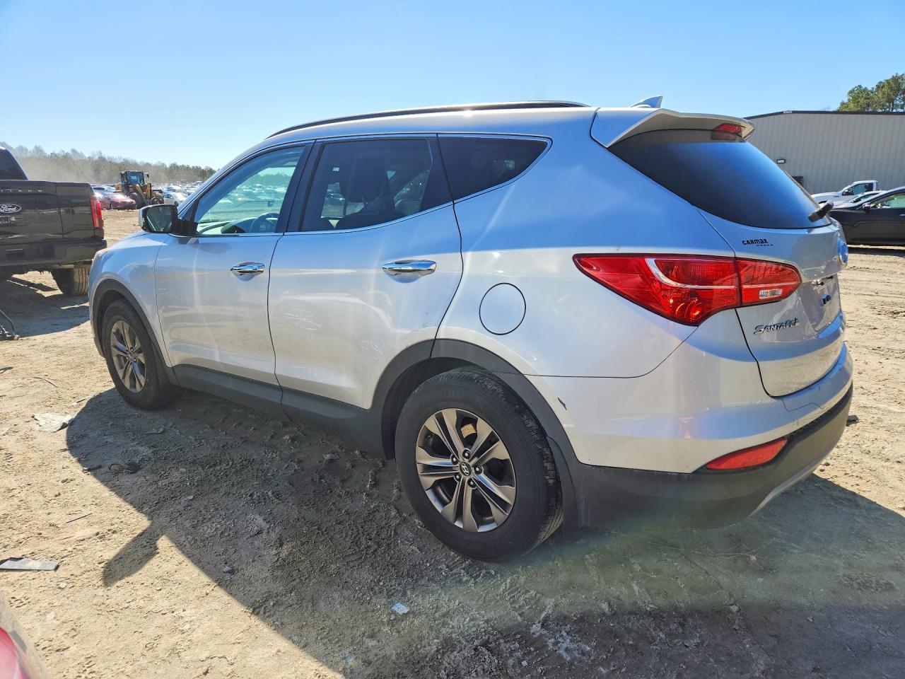 2014 Hyundai Santa Fe Sport 2.4l Silver vin: 5XYZU3LB3EG181302
