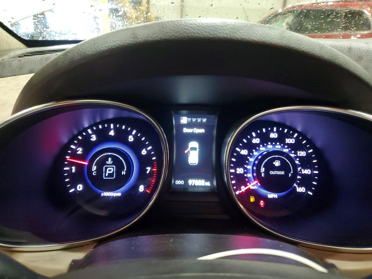 2014 Hyundai Santa Fe Sport 2.4l White vin: 5XYZU3LB3EG204626