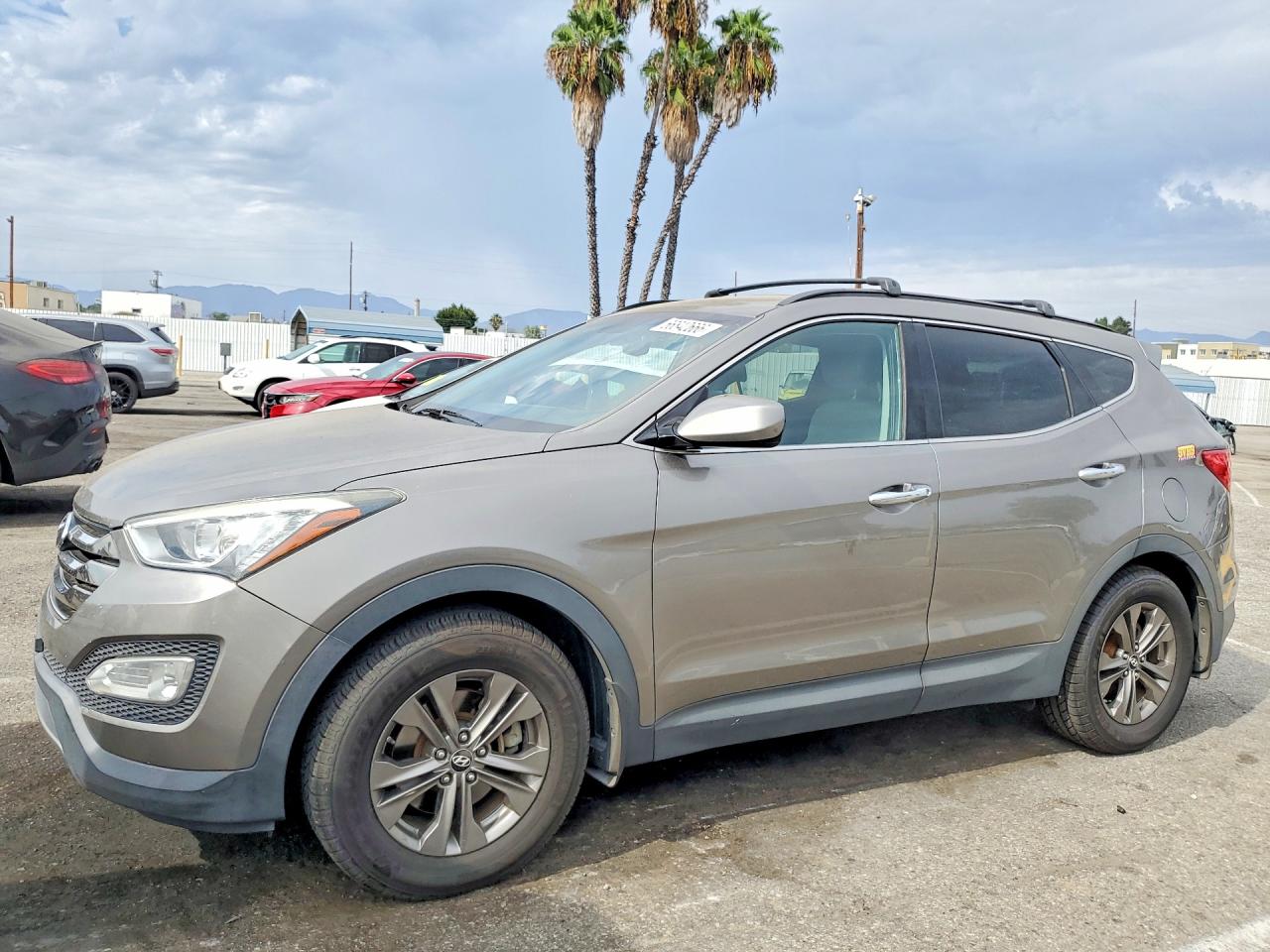 2014 Hyundai Santa Fe Sport 2.4l Gray vin: 5XYZU3LB3EG219174