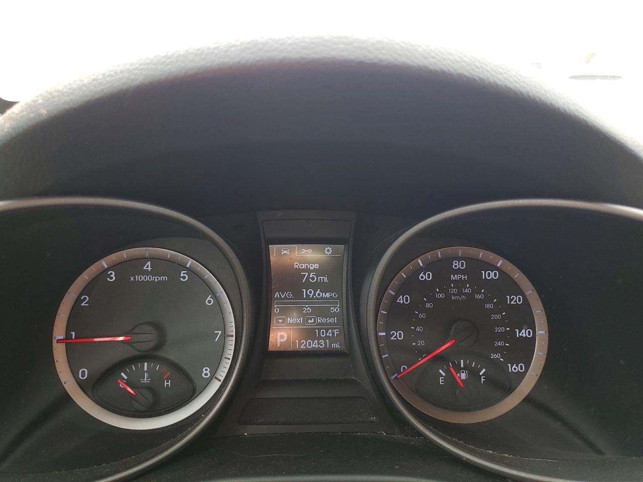 2014 Hyundai Santa Fe Sport 2.4l Gray vin: 5XYZU3LB3EG219174