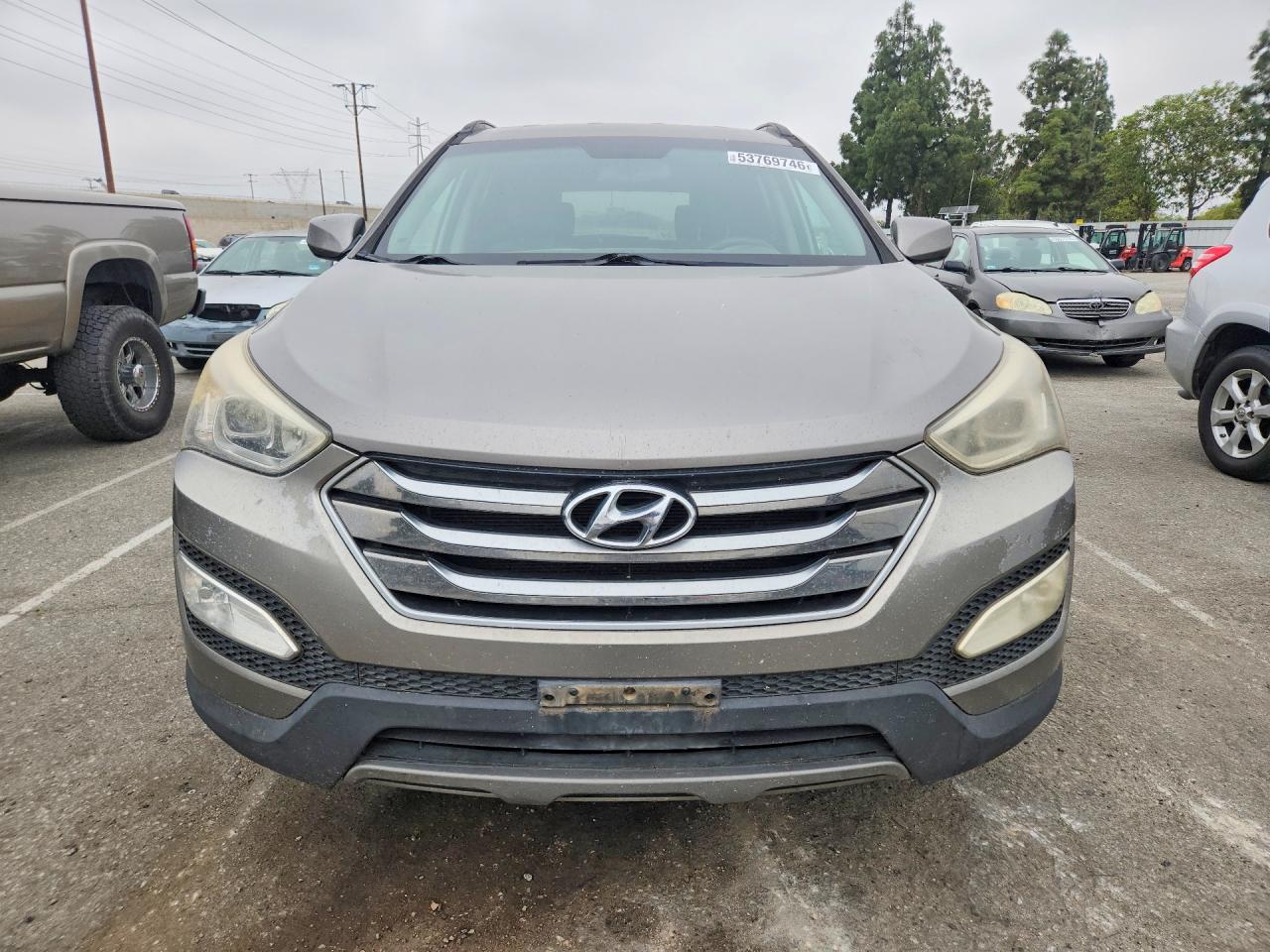 2015 Hyundai Santa Fe Sport 2.4l Серый vin: 5XYZU3LB3FG273396