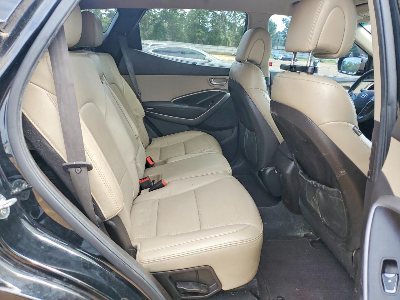 2015 Hyundai Santa Fe Sport 2.4l Black vin: 5XYZU3LB3FG276458