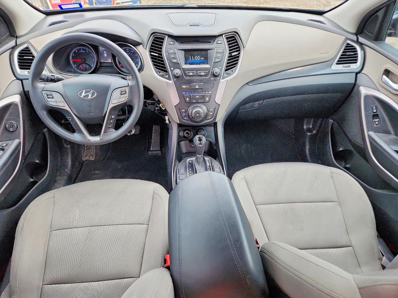 2015 Hyundai Santa Fe Sport 2.4l Black vin: 5XYZU3LB3FG299822
